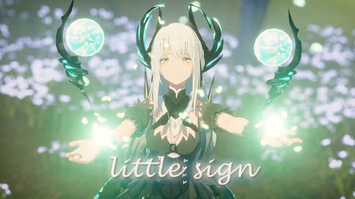 [Liv's Birthday] Stretch out your trembling hands and wave a tiny signal "little sign"