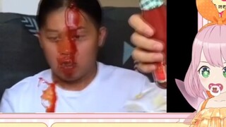Japanese goblins watch "Counting the unlucky moments of those who eat a lot"