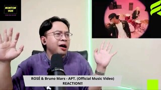 ROSÉ & Bruno Mars - APT. (Official Music Video) REACTION!!