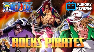 ONE PIECE: 8 NA KILALA AT MALALAKAS NA MIYEMBRO NG ROCKS PIRATES | TAGALOG REVIEW