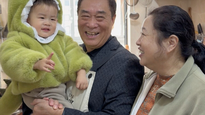 Taking the baby to my in-laws’ place to mooch a meal!