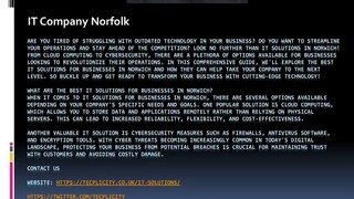 IT Company Norfolk