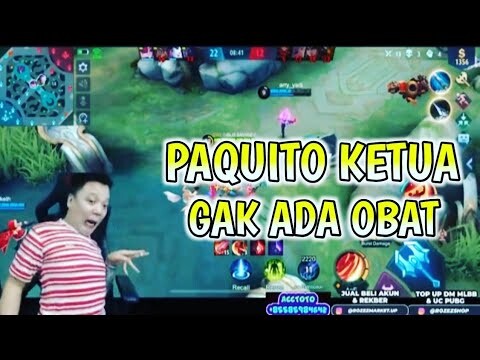 PAQUITO KETUA GAK ADA OBAT !! | KETUA JILATS MLBB