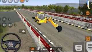 Trò chơi mô phỏng thùng bánh lái - JCB 3DX Backhoe Bus Simulator Indonesia # 2