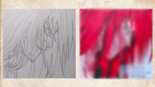 SPEED DRAW RENJI ABARAI || BLEACH