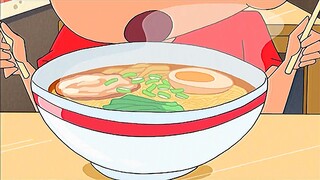 "The steaming hot beef ramen has elastic noodles, rich and delicious soup, and the beef is just the 