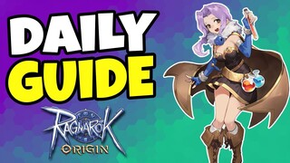 Daily Yang Harus Kalian Kerjakan Setiap Harinya! - Ragnarok Origin Global