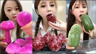 얼음ASMR 바질씨드 얼음먹방 리얼사운드 AMAZING CRUNCHY BASIL SEEDS ICE Eating MUKBANG SATİSFYİNG #88