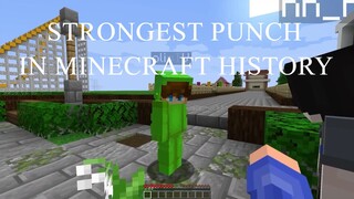 STRONGEST Punch in Minecraft History Happened