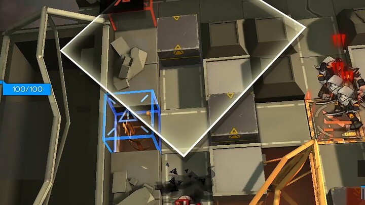 【明日方舟】（真正的博士）4-4无干员通关