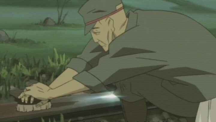 A man spent fifty years cleaning railroad tracks