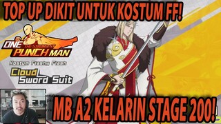 🔥🔥TOP UP DIKIT NIH!! BOROS A2 MAMPU KELARIN STAGE 200 TAPIIIIII! - KING ONE PUNCH MAN:The Strongest