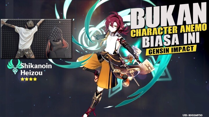 Seriusan Enakeun! First Impression "Shikanoin Heizo" Gacha Team Kismin Primogems!!