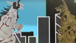 [Dc2/Ultraman Tiga] Rồng bạc Silbagon vs. Rồng vàng Goldras