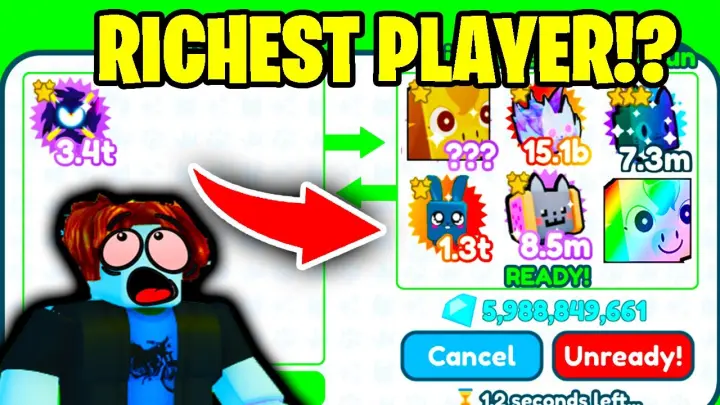 OMG! ðŸ˜² The RICHEST PLAYER *QUIT* And THIS HAPPENS... | Pet Simulator X