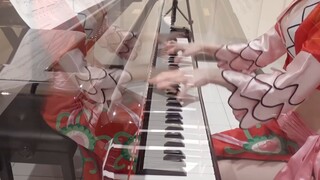 ONE PIECE Nữ hoàng hải tặc(Chơi piano)