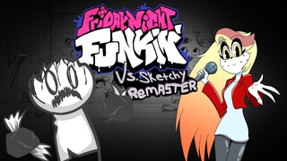 THE HORRORS OF DRAWINGS!!! | Friday Night Funkin' Vs Sketchy (MOD)(HARD)