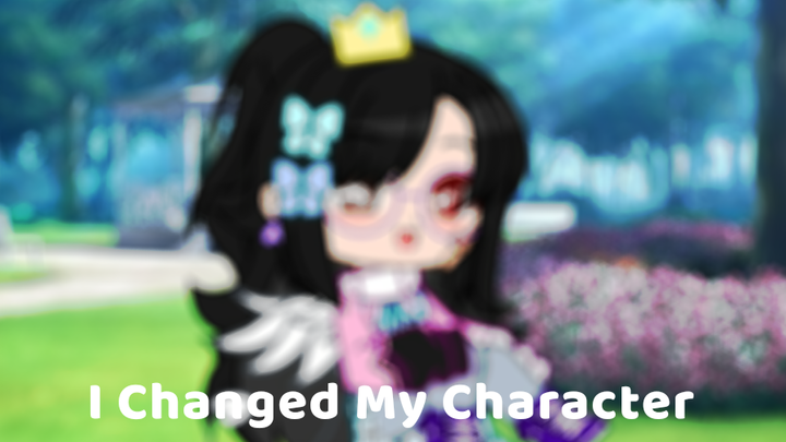 I changed My Character🙃 (no music) [gacha club/gacha cute) {lazy}