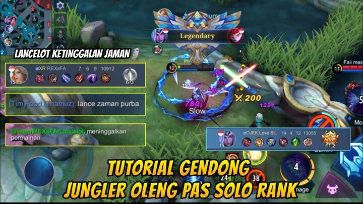 Ketika Lu Harus 1 Tim Sama Jungler Oleng🤡 Jangan Putus Asa😎 Begini Cara Mengatasinya! MLBB