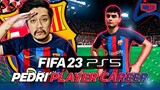 FIFA 23 Pedri Player Career | Pertandingan Perdana La Liga Santander Dengan Angle Third-Person #2