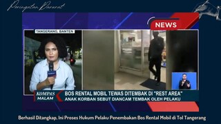 Penembakan bos rental mobil di tol