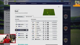 Xây Dựng Trải Nghiệm Đội Hình BRASIL 70B Khủng Nhất Leo Rank FO4 #1 #gaming