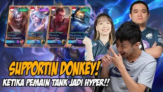 JADI SUPPORTNYA DONKEY, INI RASANYA GBIN PEMAIN TANK WKWK