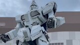 Tokyo Odaiba Unicorn Gundam Explosion Armor Transformation Full Process