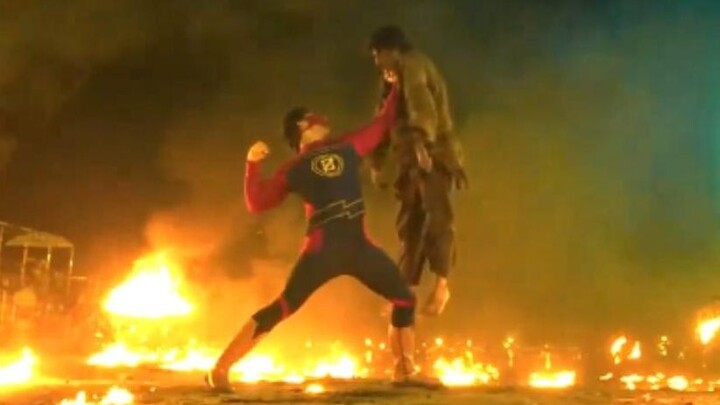 [Remix]Superman India Krrish berkelahi dengan penjahat|<Krrish>