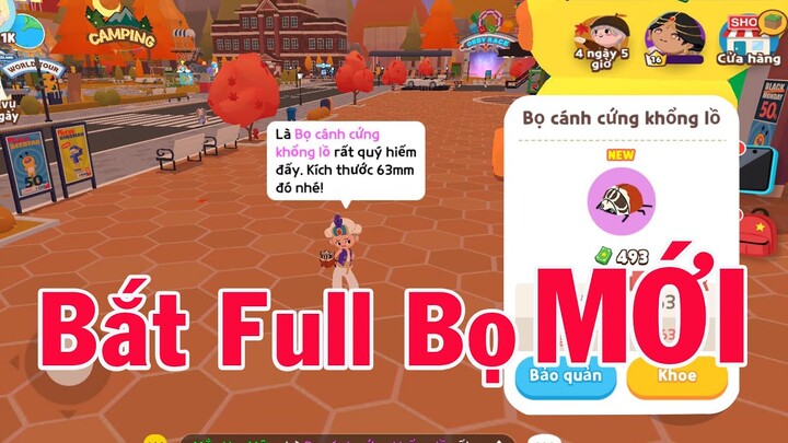 bắt full tất cả các loại bọ hiếm game play together|MắmMậptv