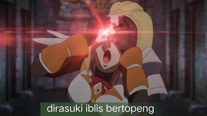 #KompetisiKreasiUnggahan4, cewek blonde ini dirasuki iblis bertopeng