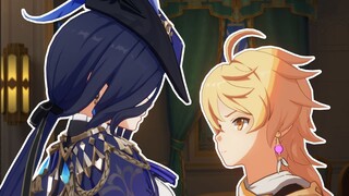 [Genshin Impact Animation] Is this how the first kiss is used?