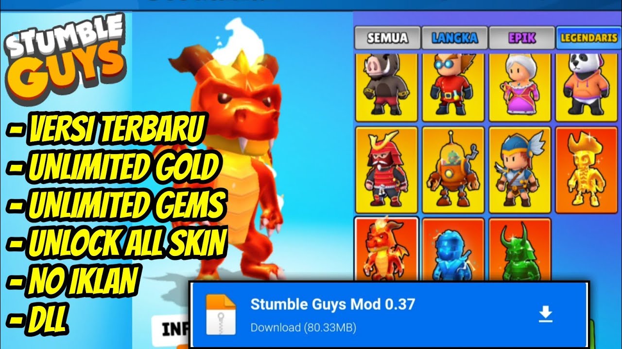 20 Tips Cara Bermain Game Stumble Guys Menjadi Pro, Download dan Mainkan  Tanpa Perlu Mod Apk Unlock All Skin - Suara Merdeka