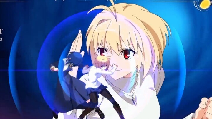 Tsukihime Fighting Melty Blood Versi Lama dan Video Perbandingan Layar Kerja Baru