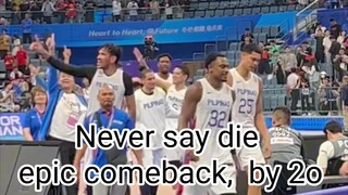 Congrats gilas ( never say die,  J.brownlee ) go for gold