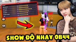 Ruby Lần Đầu Show " ĐỘ NHẠY PC OB44 " Và Trãi Nghiệm Độ Nhạy Của Các Youtuber Khác !!!