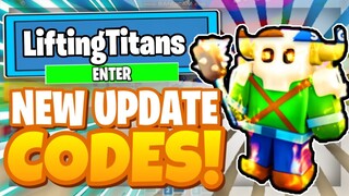 ALL NEW SECRET *🔱UPDATE!* OP CODES! roblox lifting titans codes 2021