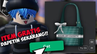[🏆EVENT ] ITEM GRATIS TERBARU Klossette x Builder Boy Purse DAPETIN SEKARANG !!