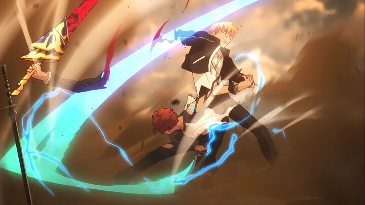 Shirou's sword is the pinnacle of the Fate series