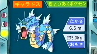 オーキド博士のポケモン講座(ギャラドス)