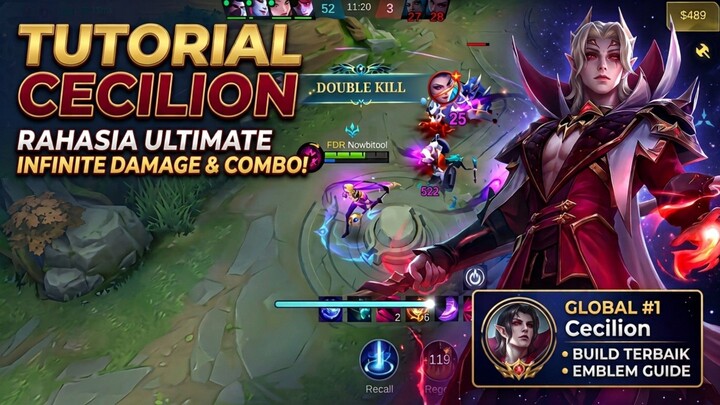 TUTORIAL CECILION 2026: Cara Cepat Kumpulin Stack Biar Damage Bocor Parah!
