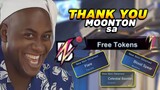Thank You Moonton sa Free Token dito sa Neobeasts Draw Event Phase 2 - MLBB