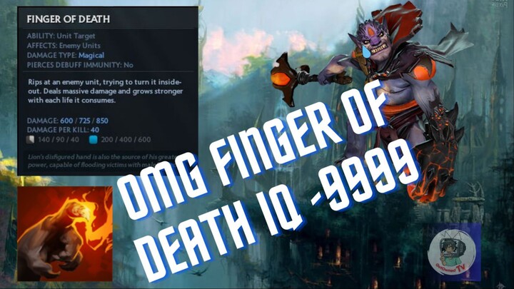 DOTA 2 - Lion Finger of Death