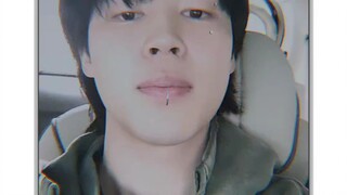 JIMIN trying some filter while singing LIKE CRAZY