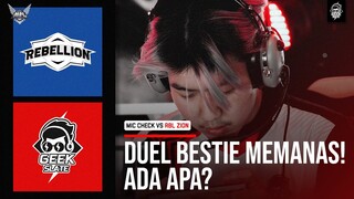 REVENGE BESTIE! MATCH TENSI TINGGI DIPERTUNJUKKAN! - MIC CHECK VS RBL ZION MPL ID S11