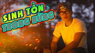 THỬ THÁCH 24H SINH TỒN TRONG RỪNG THÔNG ĐÀ LẠT | WARZONE VLOG