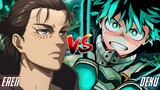 DEKU VS EREN (Anime War) FULL FIGHT HD