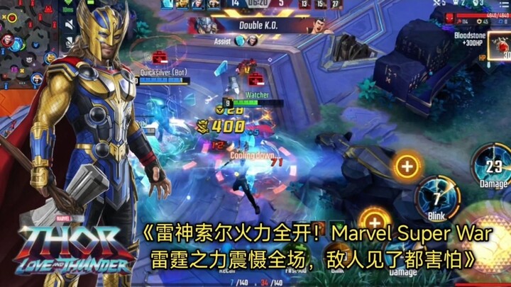 Thor Mengamuk! Kekuatan Petir Dewa Guntur Menguasai Marvel Super War, Musuh Sampai Ketakutan!⚡