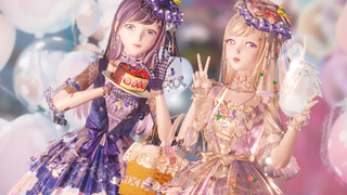 [Shining Nikki MMD] Fairy Tale/Dark Night Fragrance×Dreaming Chu Chu (どりーみんチュチュ) | Sweet and delicio