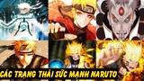 Các Trạng Thái Sức Mạnh Của Naruto | Hiền Nhân Thuật Vẫn Cứ Là Nhất